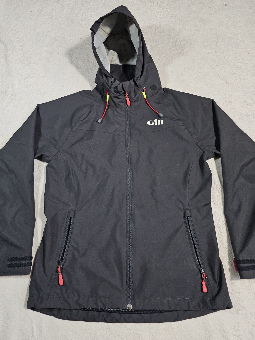 Gill Women's Pilot Jacket Size 4 Black waterproof. - Picture 5 of 12